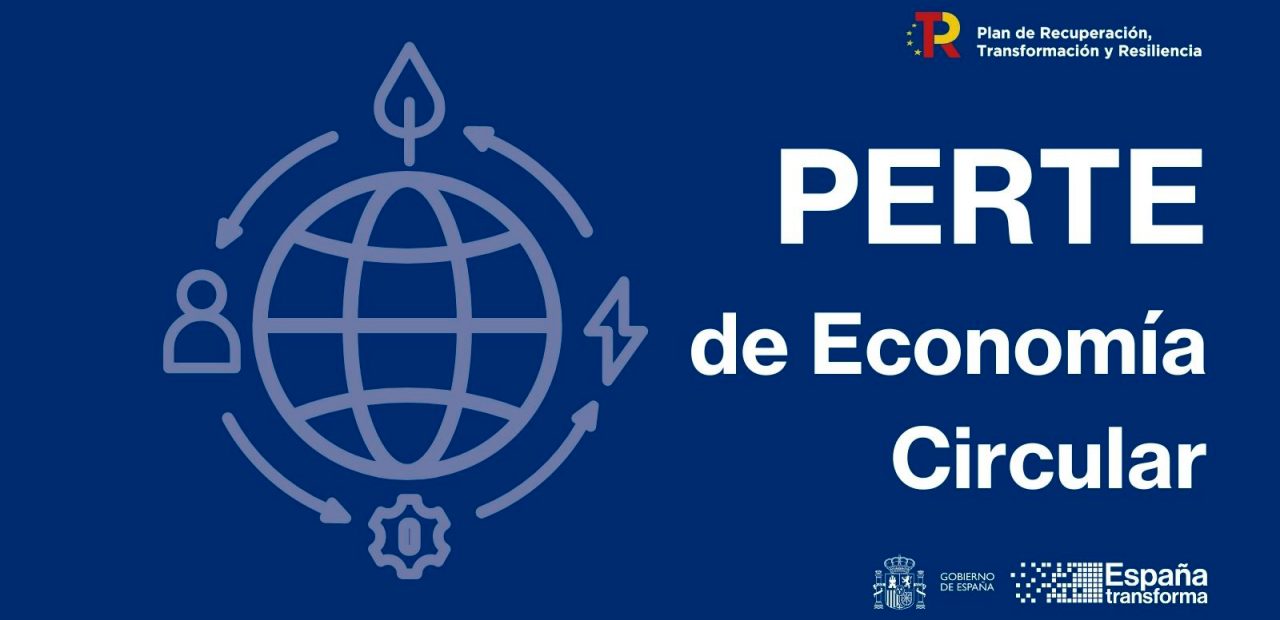 Enlace a página PERTE de Economía circular